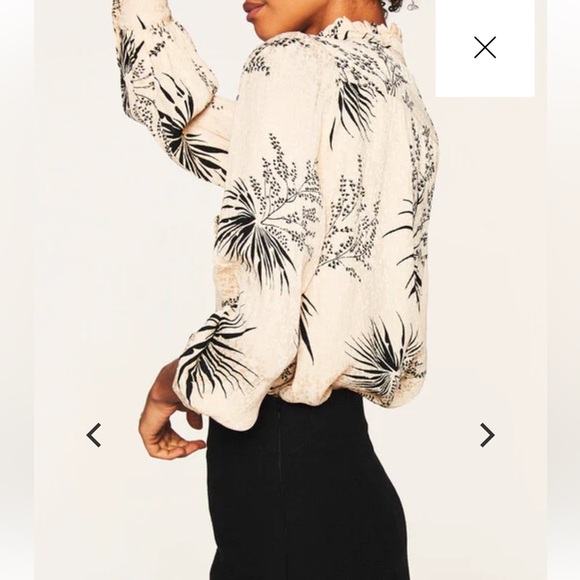 BA&SH blouse size L NWT - Picture 6 of 14